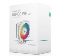 Кулер процесорний Deepcool AG400 WH ARGB V2 (R-AG400-WHAMMN-GJD)