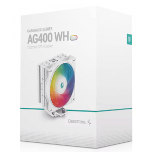 Кулер процесорний Deepcool AG400 WH ARGB V2 (R-AG400-WHAMMN-GJD)