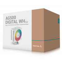 Кулер процесорний Deepcool AG500 DIGITA WHL ARGB (R-AG500-WHADMN-G-1)