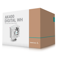 Кулер процесорний Deepcool AK400 DIGITAL WH (R-AK400-WHADMN-G)