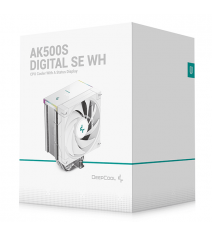 Кулер процесорний Deepcool AK500S DIGITAL SE WH (R-AK500S-WHADMN-GJD)