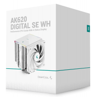 Кулер процесорний Deepcool AK620 DIGITAL SE WH (R-AK620-WHADMN-GJD)
