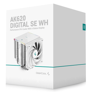 Кулер процесорний Deepcool AK620 DIGITAL SE WH (R-AK620-WHADMN-GJD)