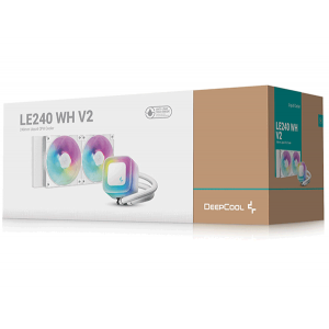 Система водяного охолодження Deepcool LE240 WH V2 (R-LE240-WHAMMN-G-2)