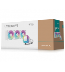 Система водяного охолодження Deepcool LE360 WH V2 (R-LE360-WHAMMN-G-2)
