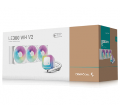 Система водяного охолодження Deepcool LE360 WH V2 (R-LE360-WHAMMN-G-2)