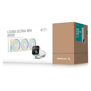 Система водяного охолодження Deepcool LQ360 ULTRA ARGB White (R-LQ360-WHASMC-G-1)