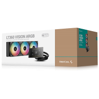 Система водяного охолодження Deepcool LT360 Vision ARGB Black (R-LT360VISION-BKAMMC-G-1) Система водяного охолодження Deepcool LT360 Vision ARGB Black (R-LT360VISION-BKAMMC-G-1)