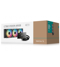 Система водяного охолодження Deepcool LT360 Vision ARGB Black (R-LT360VISION-BKAMMC-G-1)