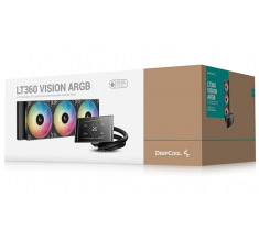 Система водяного охолодження Deepcool LT360 Vision ARGB Black (R-LT360VISION-BKAMMC-G-1)