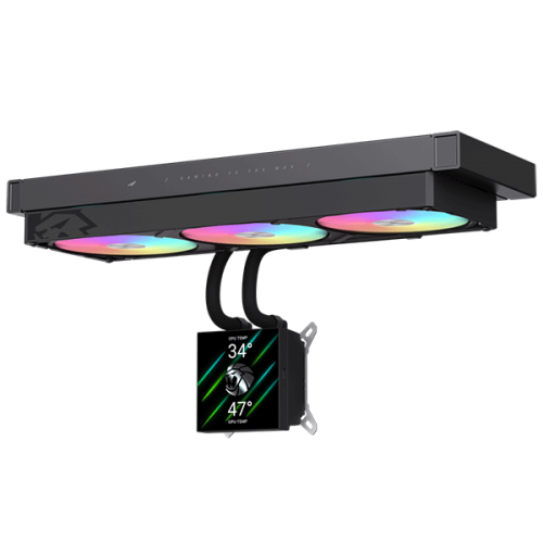 Система водяного охолодження GameMax GLACIER 360 LCD BK Система водяного охолодження GameMax GLACIER 360 LCD BK