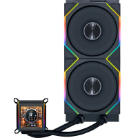 Система водяного охолодження Lian Li Galahad GA II LCD TL 280, Black (G89.GA2ALCD28TLB.00)