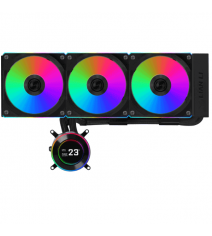 Система водяного охолодження Lian Li HydroShift II LCD-C 360CL Black (G89.GHS2LCD36RB.00)