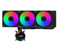 Система водяного охолодження Lian Li HydroShift II LCD-C 360CL Black (G89.GHS2LCD36RB.00)