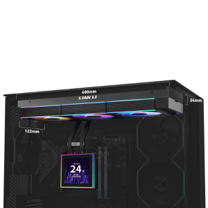 Система водяного охолодження Lian Li HydroShift II LCD-S 360CL Black (G89.GHS2LCDS36CB.00)