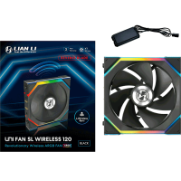 Вентилятор Lian Li UNI FAN SL Wireless Reverse 120 Black Single Pack (G99.12SL1W1B.00)