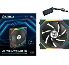 Вентилятор Lian Li UNI FAN SL Wireless Reverse 120 Black Single Pack (G99.12SL1W1B.00)
