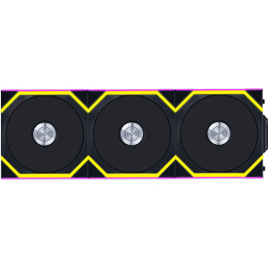 Вентилятор Lian Li Uni Fan SL Wireless 120-3 Black (G99.12SL1W3B.00)