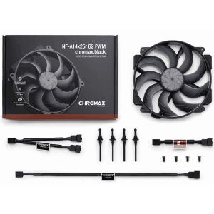 Вентилятор Noctua NF-A14x25r G2 PWM CHROMAX.BLACK