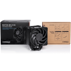 Кулер процесорний Noctua NH-U12A CHROMAX.BLACK