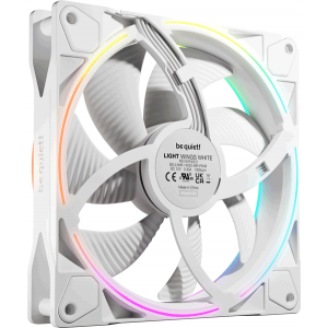 Вентилятор be quiet! Light Wings 140mm PWM Reverse White (BL135)