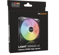Вентилятор be quiet! Light Wings LX 140mm PWM High-Speed Black (BL129)
