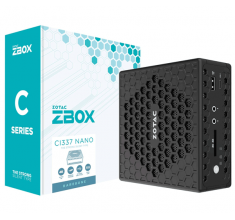 Міні-ПК ZOTAC ZBOX CI337 nano (ZBOX-CI337NANO-BE)