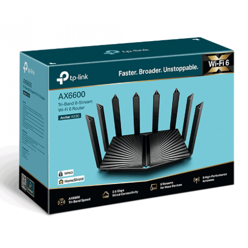Маршрутизатор TP-LINK Archer AX90 (AX6600)