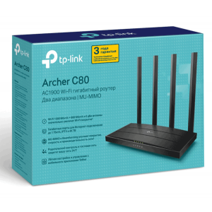 Маршрутизатор TP-LINK Archer C80 AC1900