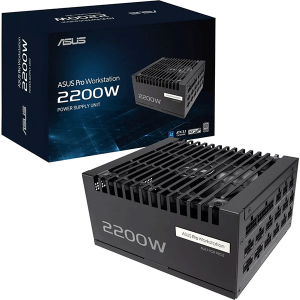 Блок живлення ASUS Pro WS 2200W Platinum, ASUS-PRO-WS-2200P (90YE00Z1-B0NA00)