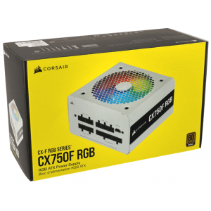 Блок живлення Corsair CX750F RGB White (CP-9020227-EU)