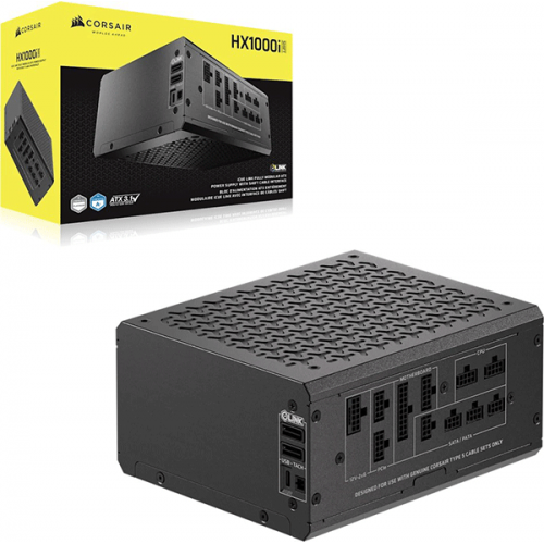 Блок живлення Corsair HX1000i SHIFT (CP-9020265-EU) Блок живлення Corsair HX1000i SHIFT (CP-9020265-EU)