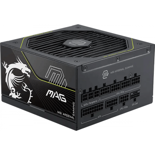 Блок живлення MSI MAG A1000PLS PCIE5 1000W Блок живлення MSI MAG A1000PLS PCIE5 1000W