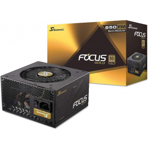 Блок живлення Seasonic FOCUS 650 Gold (SSR-650FM)