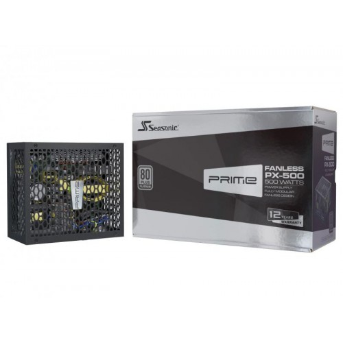 Блок питания Seasonic PRIME PX-500 Platinum Fanless (SSR-500PL)