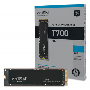 Накопичувач SSD Crucial T700 Gen5 2TB (CT2000T700SSD3)