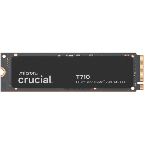 Накопичувач SSD Crucial T710 Gen5 1TB (CT1000T710SSD8) Накопичувач SSD Crucial T710 Gen5 1TB (CT1000T710SSD8)