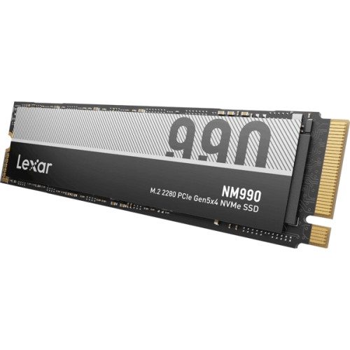 Накопичувач SSD Lexar SSD NM990 2TB PCIe 5.0 (LNM990X002T-RNNNG) Накопичувач SSD Lexar SSD NM990 2TB PCIe 5.0 (LNM990X002T-RNNNG)