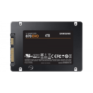 Накопичувач SSD Samsung 870 EVO 4TB (MZ-77E4T0B/EU)