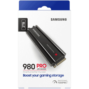 Накопичувач SSD Samsung 980 PRO w/ Heatsink 2TB (MZ-V8P2T0CW)