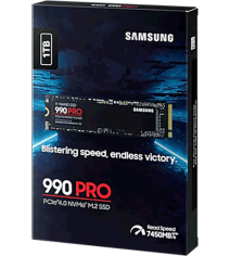 Накопичувач SSD Samsung 990 PRO 1TB (MZ-V9P1T0BW)