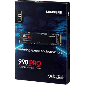 Накопичувач SSD Samsung 990 PRO 4TB (MZ-V9P4T0BW)