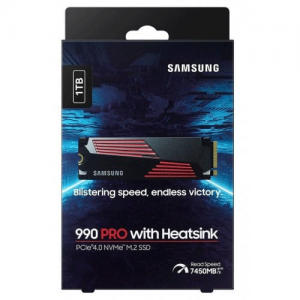 Накопичувач SSD Samsung 990 PRO w/ Heatsink 1TB (MZ-V9P1T0GW)