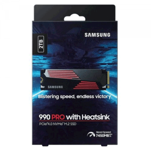 Накопичувач SSD Samsung 990 PRO w/ Heatsink 2TB (MZ-V9P2T0GW)