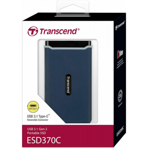 Накопичувач SSD Transcend ESD370C 1TB Navy Blue (TS1TESD370C)