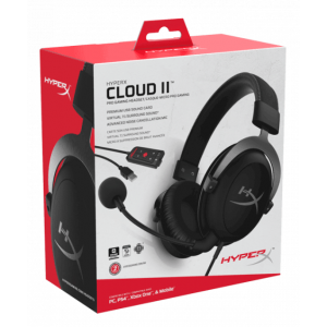 Гарнітура Kingston HyperX Cloud II Gun Metal (4P5L9AA)