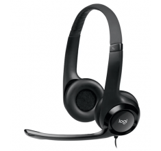 Гарнітура Logitech Headset H390 USB-C Black (981-001576)