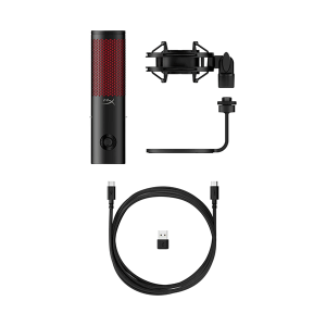 Мікрофон Kingston HyperX QuadCast 2, Omni/Uni/Bi Black (872V1AA) Мікрофон Kingston HyperX QuadCast 2, Omni/Uni/Bi Black (872V1AA)