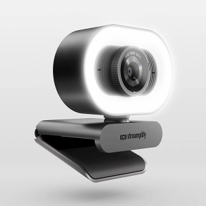 Веб-камера Streamplify CAM PLUS-FHD-2M60-LIGHT, чорний (SPCW-CLFH221.11)