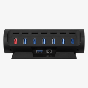 USB-Хаб Streamplify HUB CTRL 7-RGB-EU-F, чорний (SPUH-HC71217.11)